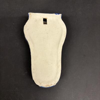 LOT 142: Vintage Floral Japan Lusterware Porcelain Figural Wall Pockets