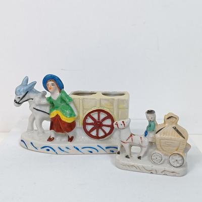 LOT 153: Set of (14) Vintage Japan Porcelain Miniature Figurines