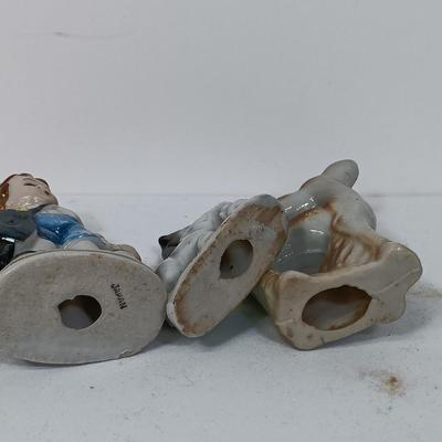 LOT 153: Set of (14) Vintage Japan Porcelain Miniature Figurines