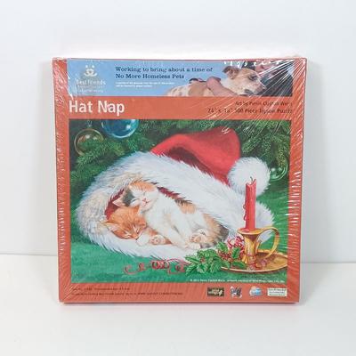 LOT 154: Set of (9) Puzzles - 3D Globe Puzzle with 1000 Pc and 500 Pc Puzzles