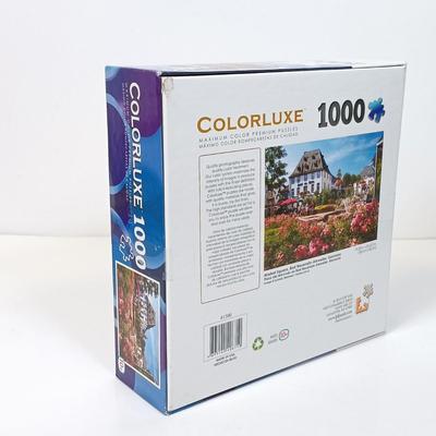 LOT 154: Set of (9) Puzzles - 3D Globe Puzzle with 1000 Pc and 500 Pc Puzzles