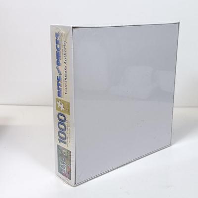 LOT 154: Set of (9) Puzzles - 3D Globe Puzzle with 1000 Pc and 500 Pc Puzzles