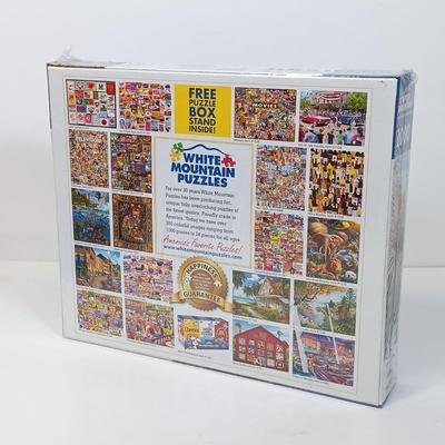 LOT 155: NIP Sure-Lox Art Gallery 10 Puzzle Kit, Metropolitan Museum of Art 3D Folding Screen Puzzle & More