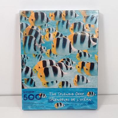 LOT 156: NIP Set of (8) 500 and 1000 Pc Puzzles
