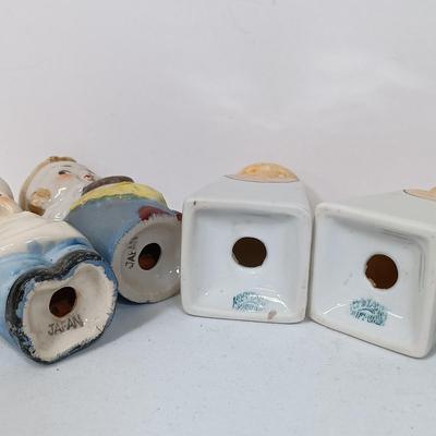 LOT 158: Set of (13) Vintage Porcelain Salt and Pepper Shakers