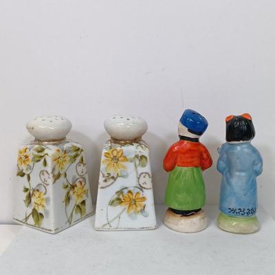 LOT 158: Set of (13) Vintage Porcelain Salt and Pepper Shakers
