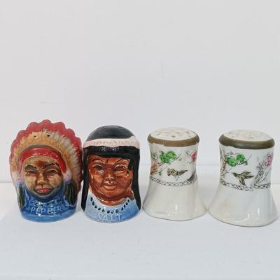 LOT 158: Set of (13) Vintage Porcelain Salt and Pepper Shakers