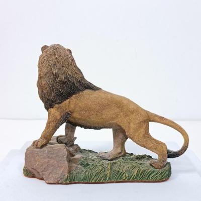 LOT 159: The Franklin Mint 1987 Wildlife Preservation Trust Sculpture Collection Set of (4)