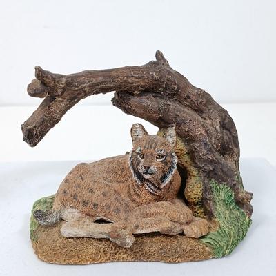 LOT 159: The Franklin Mint 1987 Wildlife Preservation Trust Sculpture Collection Set of (4)