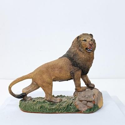 LOT 159: The Franklin Mint 1987 Wildlife Preservation Trust Sculpture Collection Set of (4)