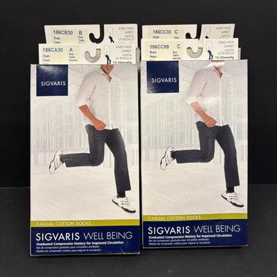 LOT 165: New/Old Stock Men's Diabetes & Compression Socks