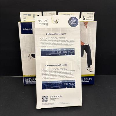 LOT 165: New/Old Stock Men's Diabetes & Compression Socks