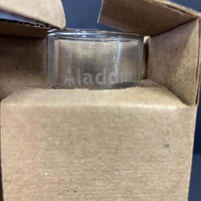 LOT 167: Vintage Aladdin Caboose Kerosene Mantle Lamp