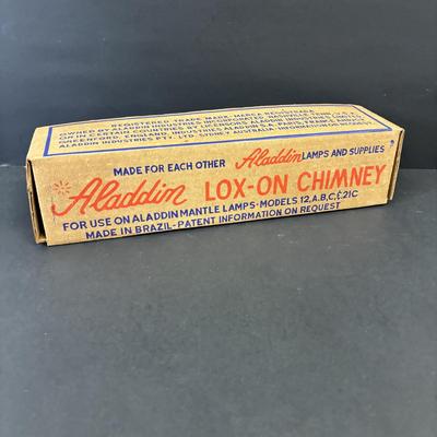LOT 167: Vintage Aladdin Caboose Kerosene Mantle Lamp