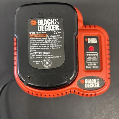 LOT 168: Black & Decker 12volt, 18gauge Cordless Nailer