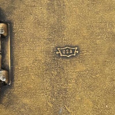 LOT 169: Beech-Nut Beast Tobacco Promotional Belt Buckles