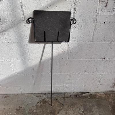 554 Handpainted Slate WELCOME Sign