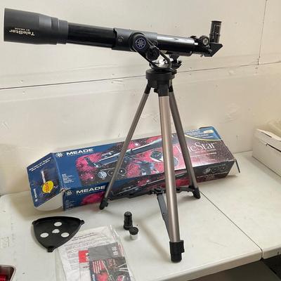 744 Telestar Telescope by MEADE with Box