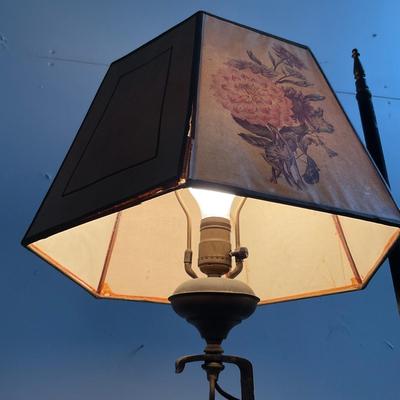 793 Vintage Bridge Metal Floor Lamp