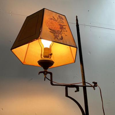 793 Vintage Bridge Metal Floor Lamp