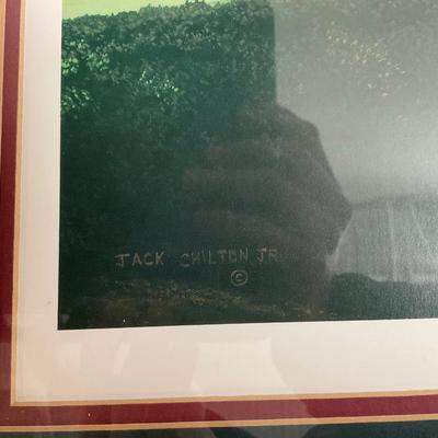 796 Signed Afternoon Shadows Agustus Golf Club by Jack Chilton Jr