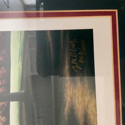 796 Signed Afternoon Shadows Agustus Golf Club by Jack Chilton Jr