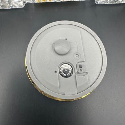 Waterford Crystal Gold Face Mantel Clock