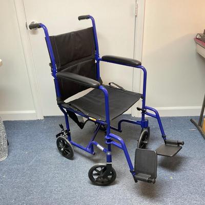873 Like New DRIVE Transport Chair