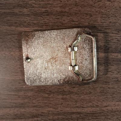 NRA 2 MILLION CLUB BELT BUCKLE AND A POCKET KNIFE