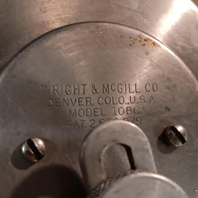WRIGHT & MCGILL 10BC "ONE-LINE" & SHAKESPEARE "SPIN WONDEREEL DELUXE" 1800