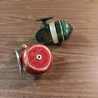 WRIGHT & MCGILL 10BC "ONE-LINE" & SHAKESPEARE "SPIN WONDEREEL DELUXE" 1800