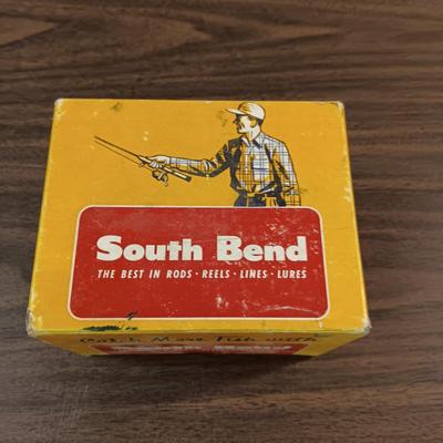 SOUTH BEND 1600 SPIN CAST AND 1130 FLY ROD REEL "EMPTY" BOXES
