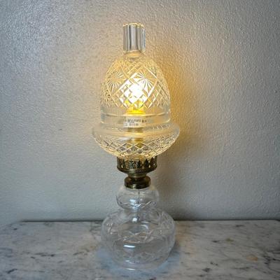 Waterford Crystal Acorn Electric Table Lamp