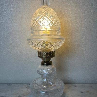 Waterford Crystal Acorn Electric Table Lamp