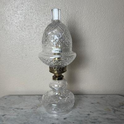 Waterford Crystal Acorn Electric Table Lamp
