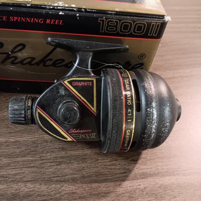 2 SHAKESPEARE 1800 II FISHING REELS WITH BOXES