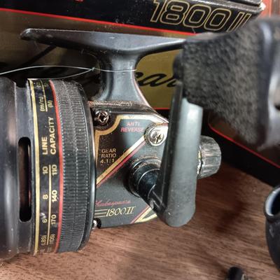 2 SHAKESPEARE 1800 II FISHING REELS WITH BOXES