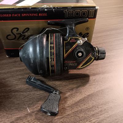 2 SHAKESPEARE 1800 II FISHING REELS WITH BOXES