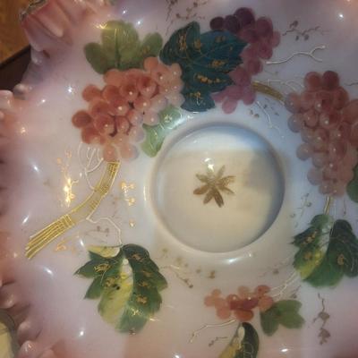 Antique Victorian brides basetks and Epergne- silverplated from an Estate