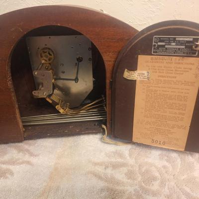 Seth Thomas Simsbury electric chime mantel clock- not working