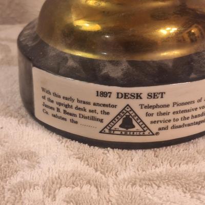 1978 Jim Beam decanter- 1897 modelcandlestick telephone (empty)
