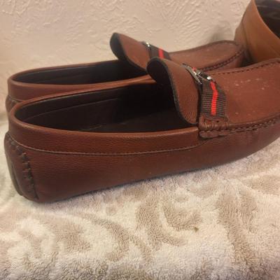 2 pair men's size 12 loafers, kenneth cole and Calvin Klein