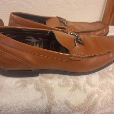2 pair men's size 12 loafers, kenneth cole and Calvin Klein