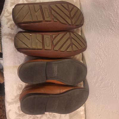 2 pair men's size 12 loafers, kenneth cole and Calvin Klein