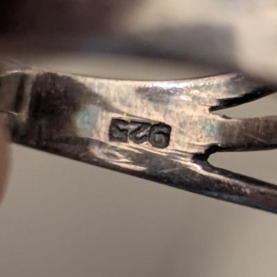 Sterling silver 925 silver ring size 7.5