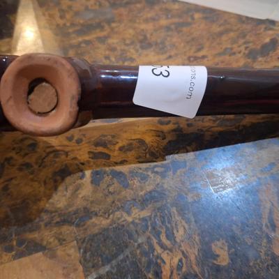 vintage brown ceramic dachshund salt and pepper shaker