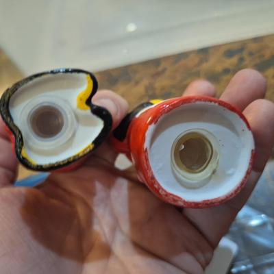 Aunt Jemima and Uncle Moses Salt and pepper shaker set