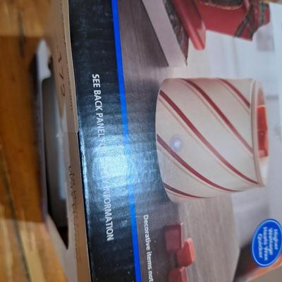 Mainstays 18 Watt Electric Stripe Decal Ceramic Wax Warmer.