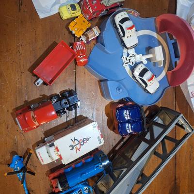 mixed lot of disney pixar cars vehicles and other