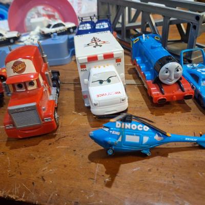 mixed lot of disney pixar cars vehicles and other